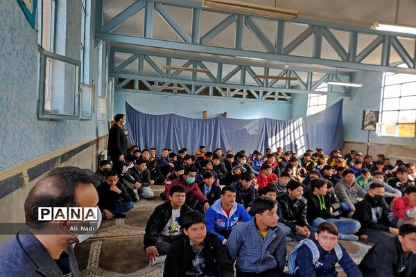 برگزاری جشن تکلیف دانش‌آموزان پسر شهر جوادآباد