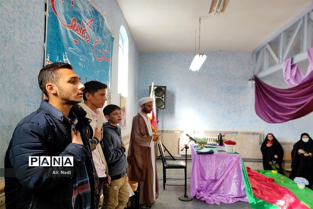 برگزاری جشن تکلیف دانش‌آموزان پسر شهر جوادآباد