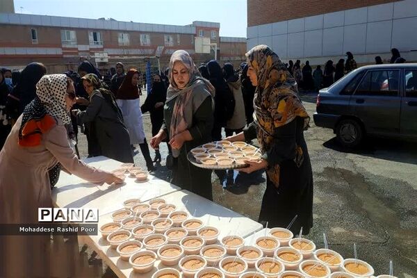 اردوی درون مدرسه‌ای دانش‌آموزان آموزشگاه شهید اورکی اسلامشهر