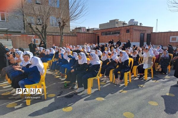 آیین افتتاحیه آموزشگاه شش کلاسه احمدرئیس‌زاده منطقه کهریزک