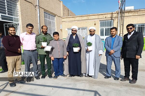 جشن اعیاد شعبانیه در دبستان پسرانه پاسدارن ناحیه یک یزد