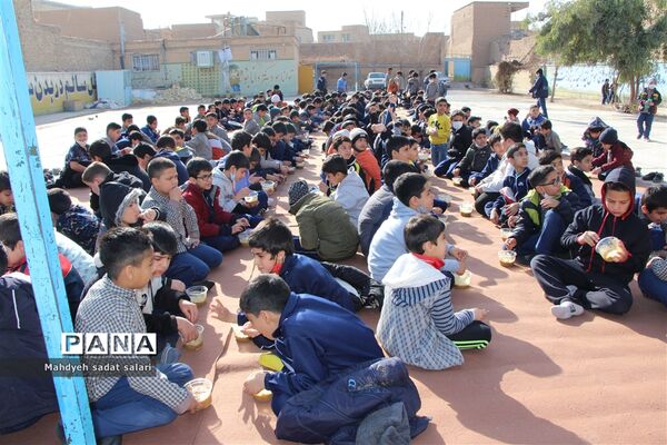جشن اعیاد شعبانیه در دبستان پسرانه پاسدارن ناحیه یک یزد