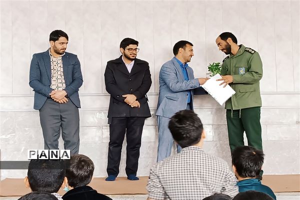 جشن اعیاد شعبانیه در دبستان پسرانه پاسدارن ناحیه یک یزد