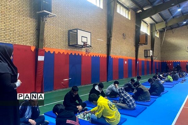 مسابقات شطرنج پسران ناحیه یک ری در سالن ورزشی علی‌ابن ابی‌طالب (ع) در شهرری