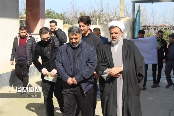 غبارروبی مزار شهدای گمنام گلوگاه در روز امور تربیتی