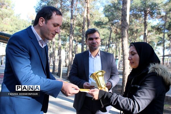برگزاری مسابقات ورزشی در سفر یک روزه به اردوگاه شهید منتظری