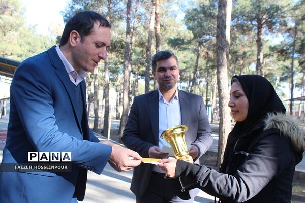 برگزاری مسابقات ورزشی در سفر یک روزه به اردوگاه شهید منتظری