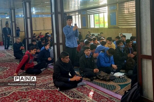 برپایی پرشور طرح هیات عاشقی در مدرسه شاهد شهید کلهر