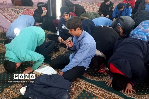 برپایی پرشور طرح هیات عاشقی در مدرسه شاهد شهید کلهر