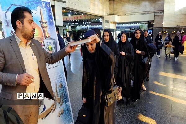 اردوی دختران زیارت اولی شهریار به مشهد مقدس به همت سازمان دانش‌آموزی شهرستان‌های استان تهران