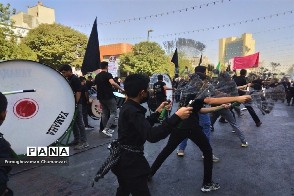 مراسم باشکوه عزاداری شهادت امام حسن مجتبی(ع) و رحلت پیامبر اکرم(ص) در مشهد