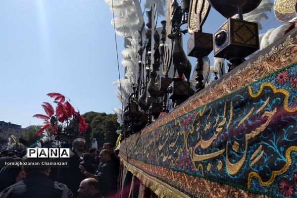 مراسم باشکوه عزاداری شهادت امام حسن مجتبی(ع) و رحلت پیامبر اکرم(ص) در مشهد
