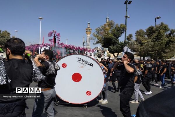 مراسم باشکوه عزاداری شهادت امام حسن مجتبی(ع) و رحلت پیامبر اکرم(ص) در مشهد