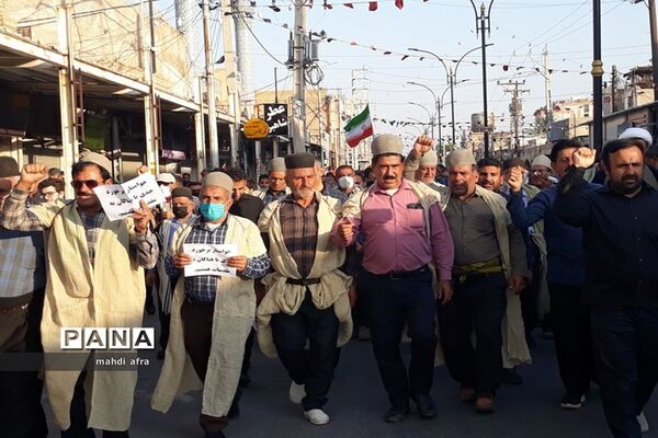 تجمع بزرگ امت رسول الله(ص)در شهرستان بهبهان