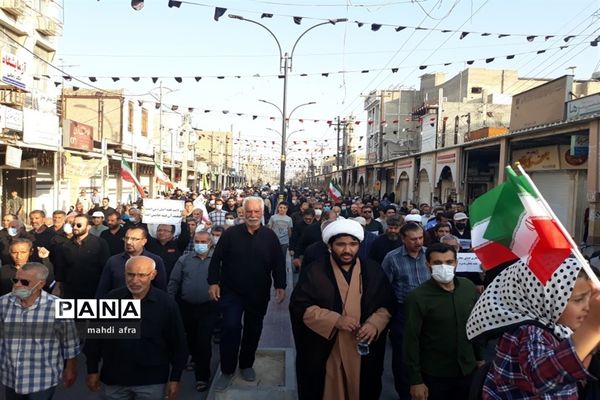 تجمع بزرگ امت رسول الله(ص)در شهرستان بهبهان