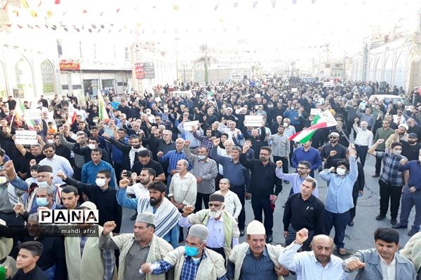 تجمع بزرگ امت رسول الله(ص)در شهرستان بهبهان