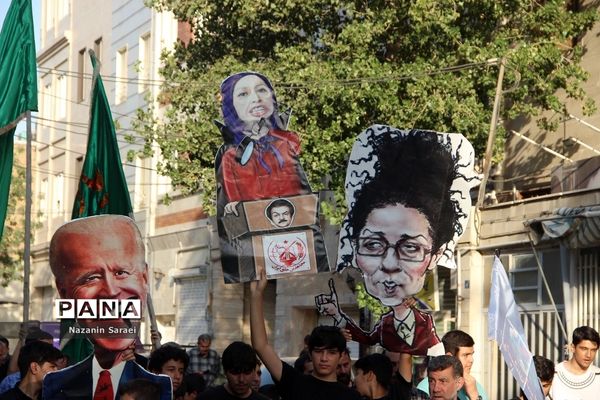 راهپیمایی مردمی امت رسول‌الله(ص) در شهرستان اسلامشهر