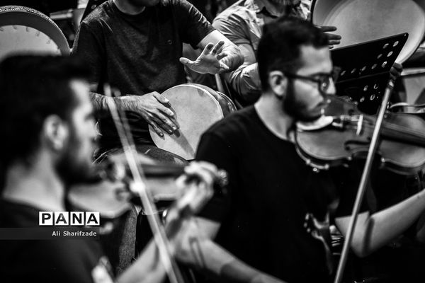 تمرین ارکستر ملی ایران