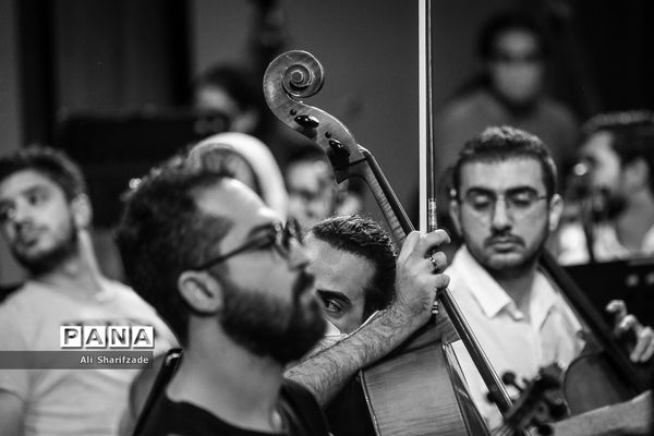 تمرین ارکستر ملی ایران