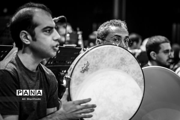 تمرین ارکستر ملی ایران