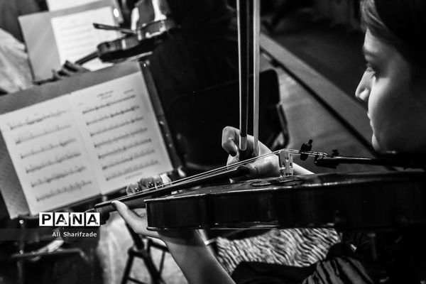 تمرین ارکستر ملی ایران