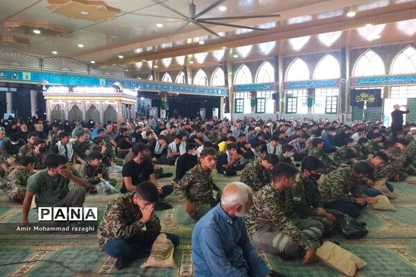 اجتماع پرشور بسیجیان  قائمشهر
