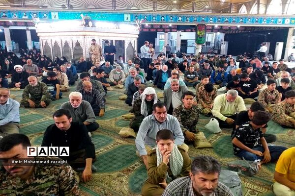 اجتماع پرشور بسیجیان  قائمشهر