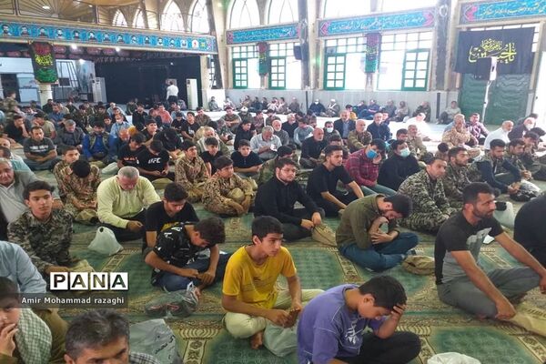 اجتماع پرشور بسیجیان  قائمشهر