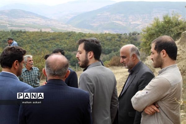 بازدید دستیار ویژه‌ استاندار مازندران از روستای مصیب محله