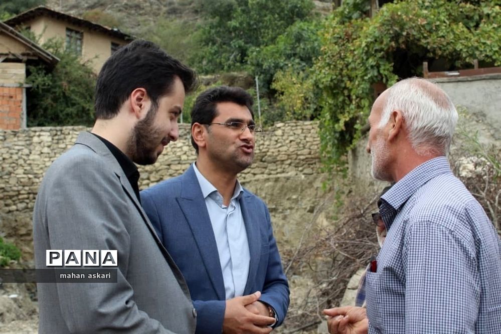 بازدید دستیار ویژه‌ استاندار مازندران از روستای مصیب محله