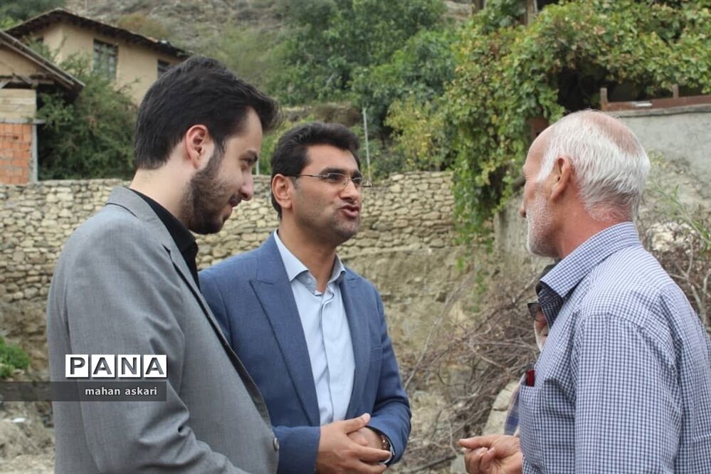 بازدید دستیار ویژه‌ استاندار مازندران از روستای مصیب محله
