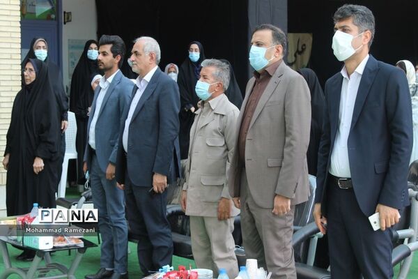 برگزاری مراسم غنچه‌ها در ناحیه یک بندرعباس