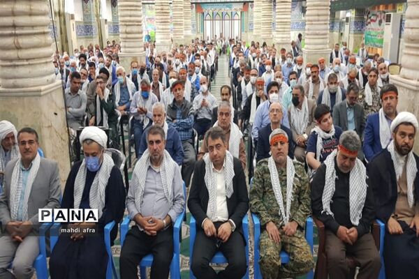 تجلیل از پیشکسوتان عرصه دفاع مقدس شهرستان بهبهان با حضور وبیناری مقام معظم رهبری (مدظله العالی)