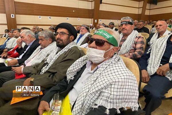 آیین بزرگداشت هشت سال دفاع مقدس در آباده