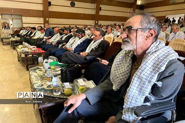 آیین بزرگداشت هشت سال دفاع مقدس در آباده