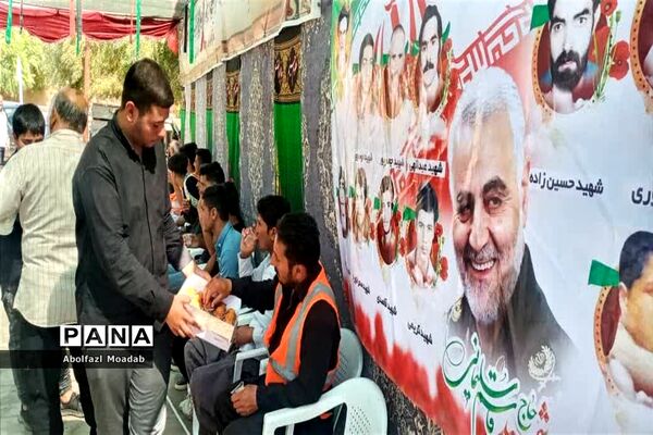 پذیرایی از کاروان‌های پیاده امام رضا(ع)