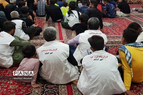 پذیرایی از کاروان‌های پیاده امام رضا(ع)