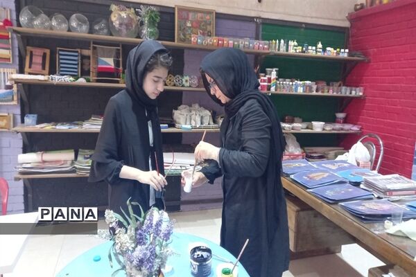 آماده‌سازی محیط مدارس برای آغاز سال تحصیلی با همت دانش‌آموزان
