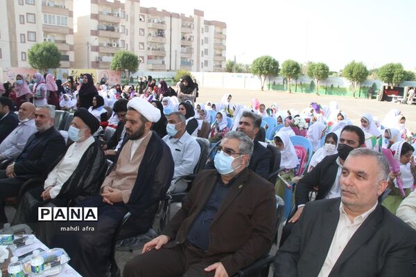 نواختن زنگ استانی شکوفه‌های حسینی در بهبهان