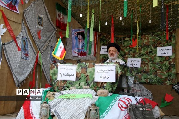 نواختن زنگ استانی شکوفه‌های حسینی در بهبهان