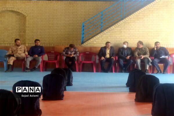 مشق مهر رزمایش کمک‌های مومنانه در شهرستان اقلید-فارس