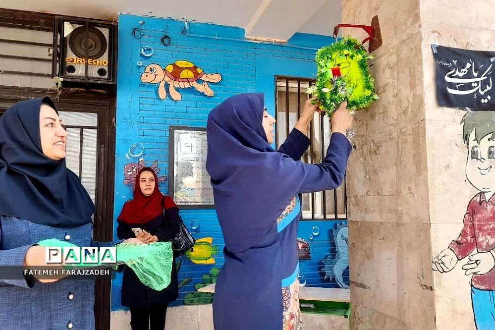 برگزاری جشن شکوفه‌ها در دبستان صحیفه نور فشافویه