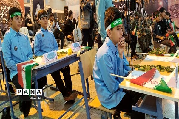 آیین نواختن دوازدهمین زنگ دانش‌آموز شهید در گلزار شهدای بهشت زهرا(س)