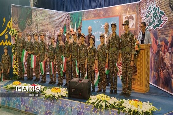 آیین نواختن دوازدهمین زنگ دانش‌آموز شهید در گلزار شهدای بهشت زهرا(س)