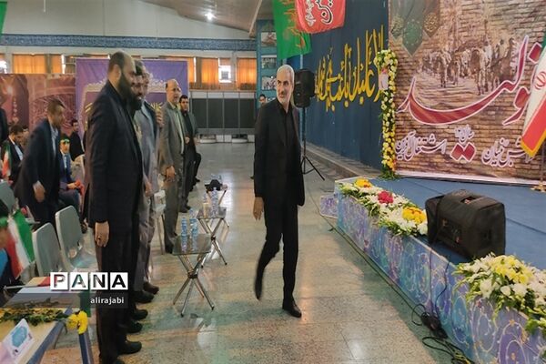 آیین نواختن دوازدهمین زنگ دانش‌آموز شهید در گلزار شهدای بهشت زهرا(س)