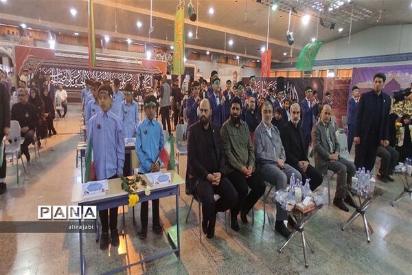 آیین نواختن دوازدهمین زنگ دانش‌آموز شهید در گلزار شهدای بهشت زهرا(س)