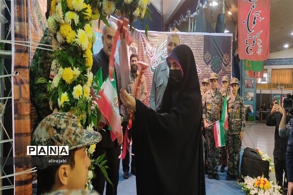 آیین نواختن دوازدهمین زنگ دانش‌آموز شهید در گلزار شهدای بهشت زهرا(س)