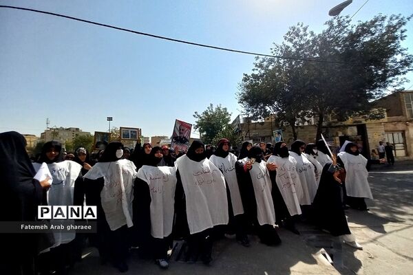 اعلام انزجار از آشوبگران وابسته به استکبار جهانی در شهرستان پاکدشت
