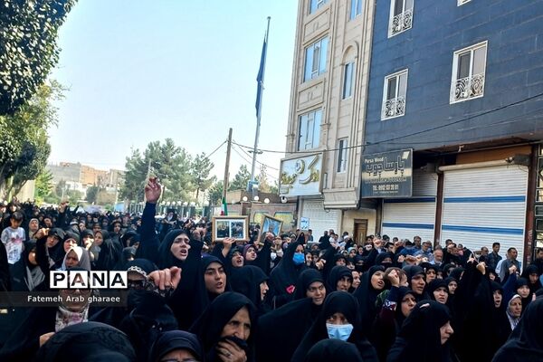 اعلام انزجار از آشوبگران وابسته به استکبار جهانی در شهرستان پاکدشت