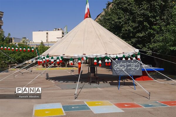 نواخته‌شدن زنگ آغاز سال تحصیلی و هفته دفاع مقدس در مدارس استان فارس